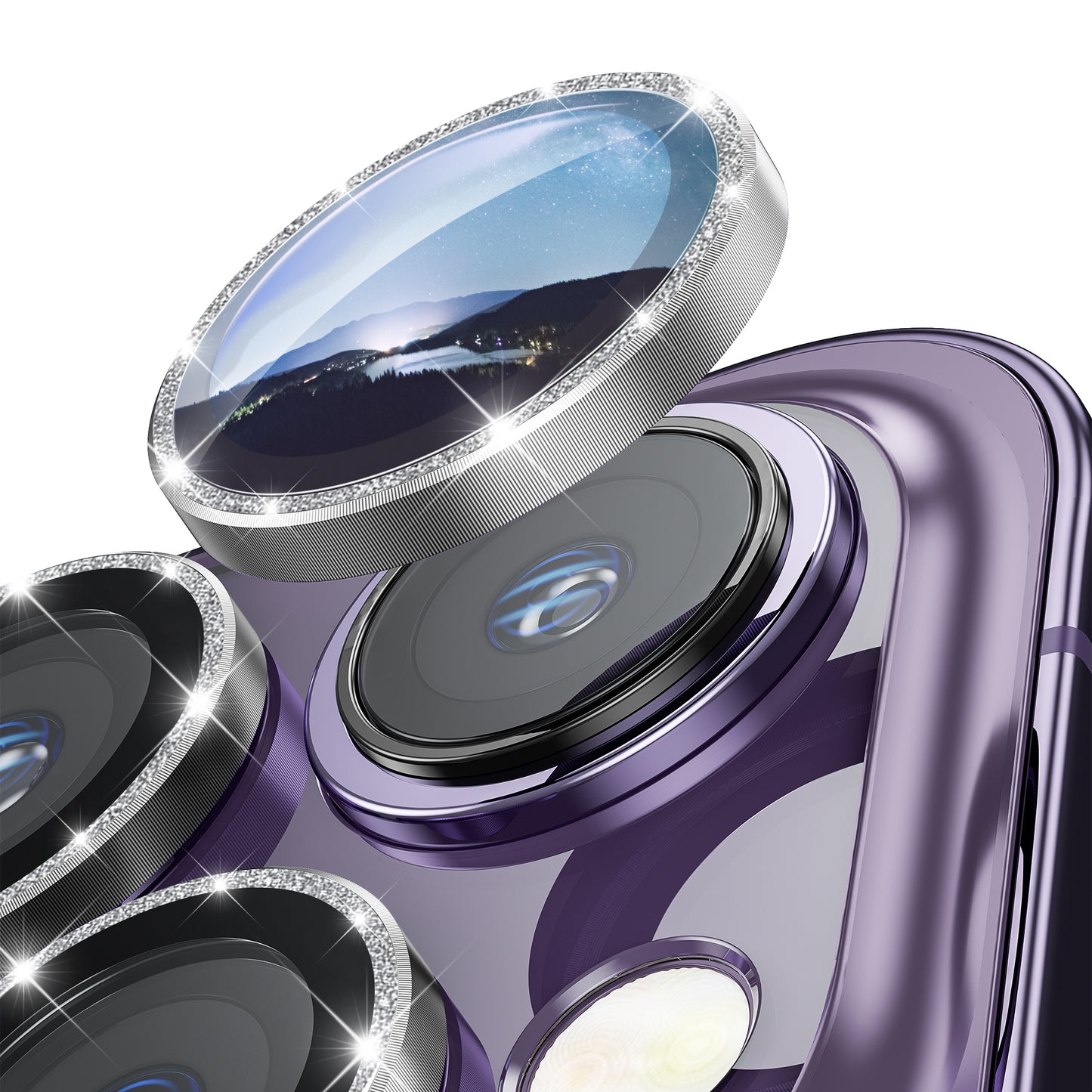 Hoerrye iPhone 14 Pro Max & iPhone 14 Pro Camera Lens Protector -  Bling