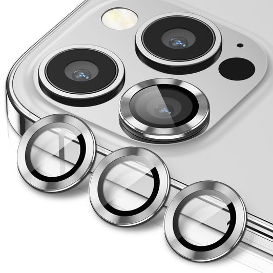 Hoerrye iPhone 14 Pro Max & iPhone 14 Pro Camera Lens Protector - Sliver