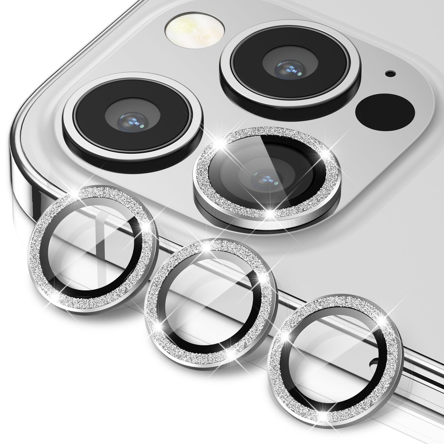 Hoerrye iPhone 14 Pro Max & iPhone 14 Pro Camera Lens Protector -  Bling