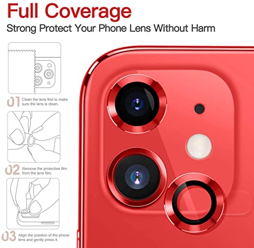 Hoerrye Camera Lens Protector - Red