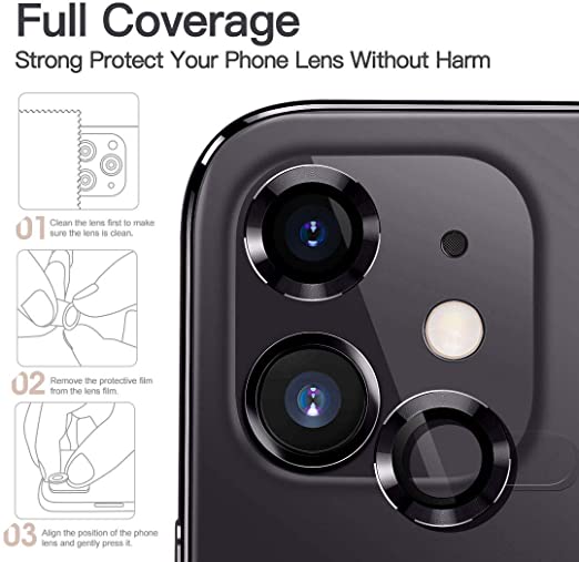 Hoerrye Camera Lens Protector - Black