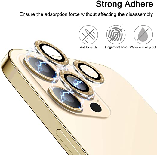 Hoerrye Camera Lens Protector - Diamond Gold