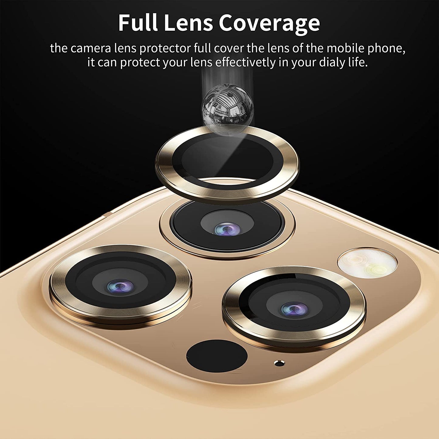 Hoerrye Camera Lens Protector - Gold