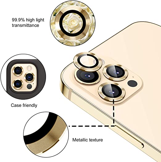 Hoerrye Camera Lens Protector - Gold