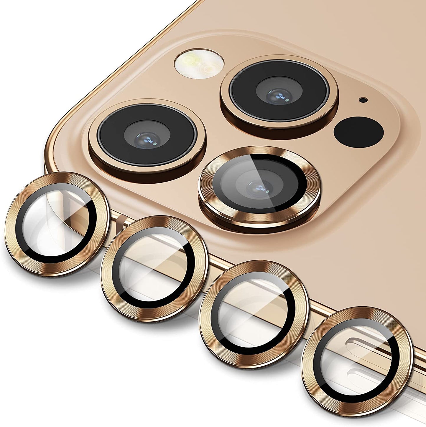 Hoerrye Camera Lens Protector - Gold